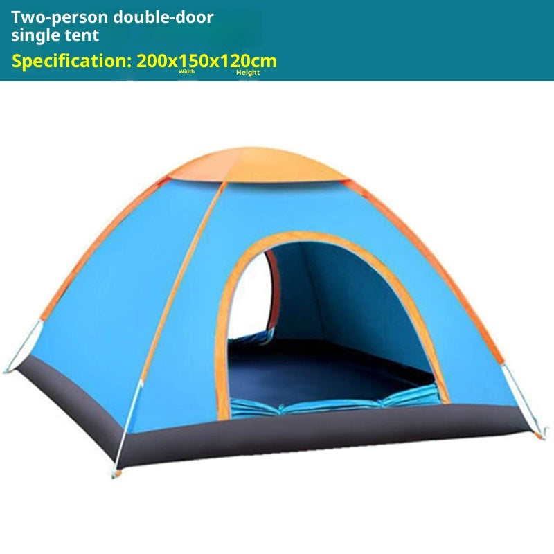 Automatic Double Single Door Camping Tent