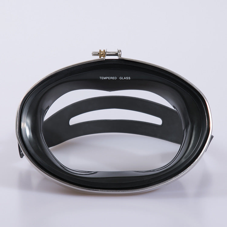 HD Tempered Glass Stainless Steel Swimming Goggles