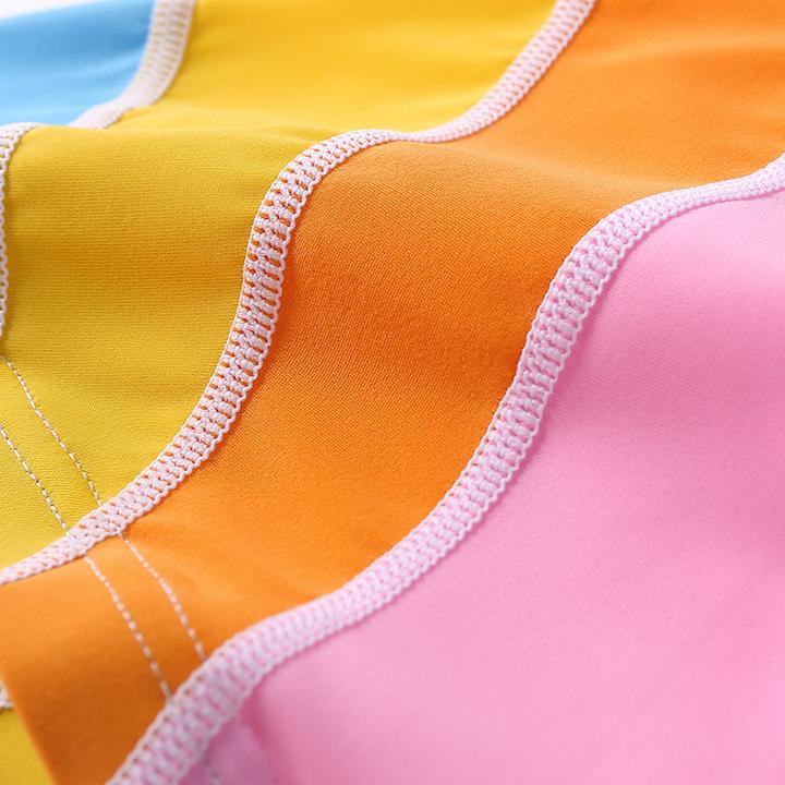 Children's Solid Color Sunscreen Swimming Cap