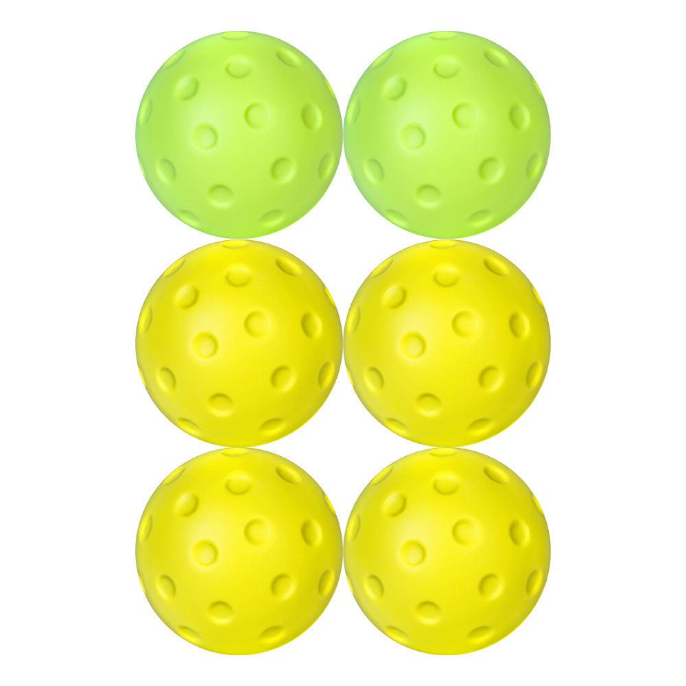 Mute Pickleball PU Foam Sponge Soft Ball Indoor Noise-free Practicing Ball