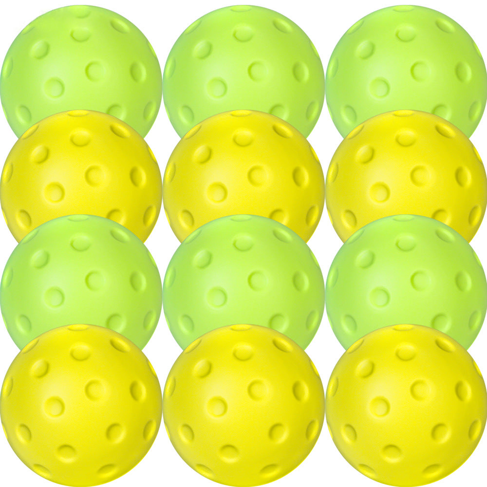 Mute Pickleball PU Foam Sponge Soft Ball Indoor Noise-free Practicing Ball