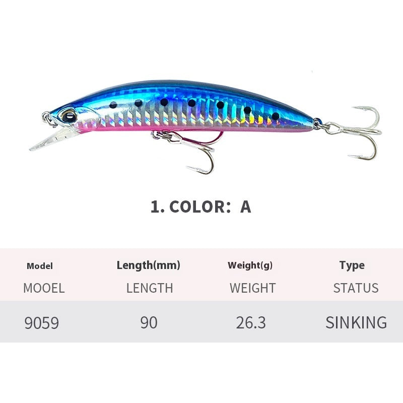 Lure Tossing Submerged Sea Fishing Bait