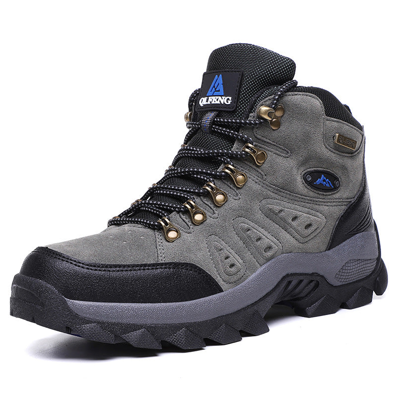 Outdoor High-top Hiking Waterproof Shoes