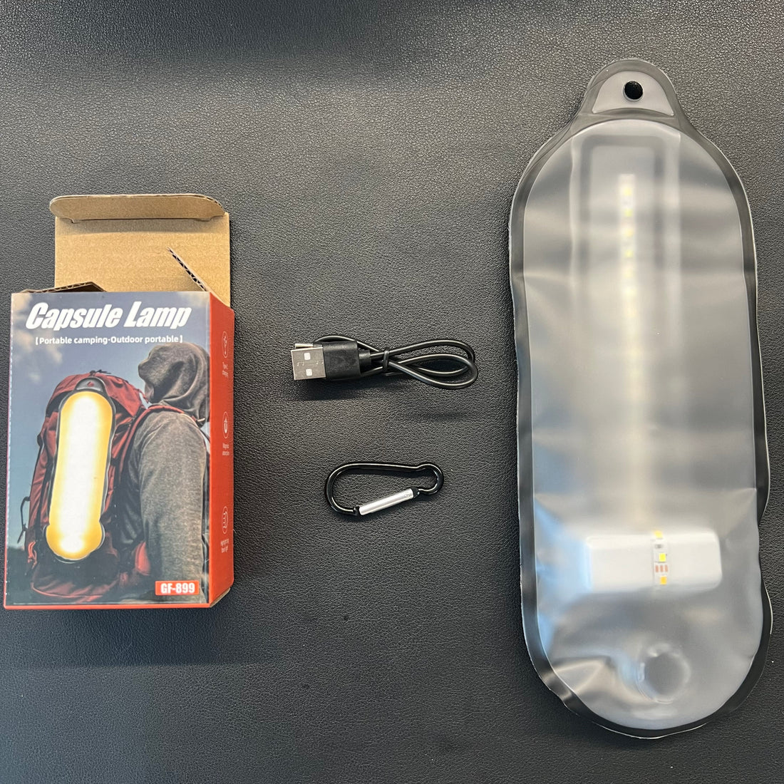 Folding Magnetic Inflatable Camping Lantern