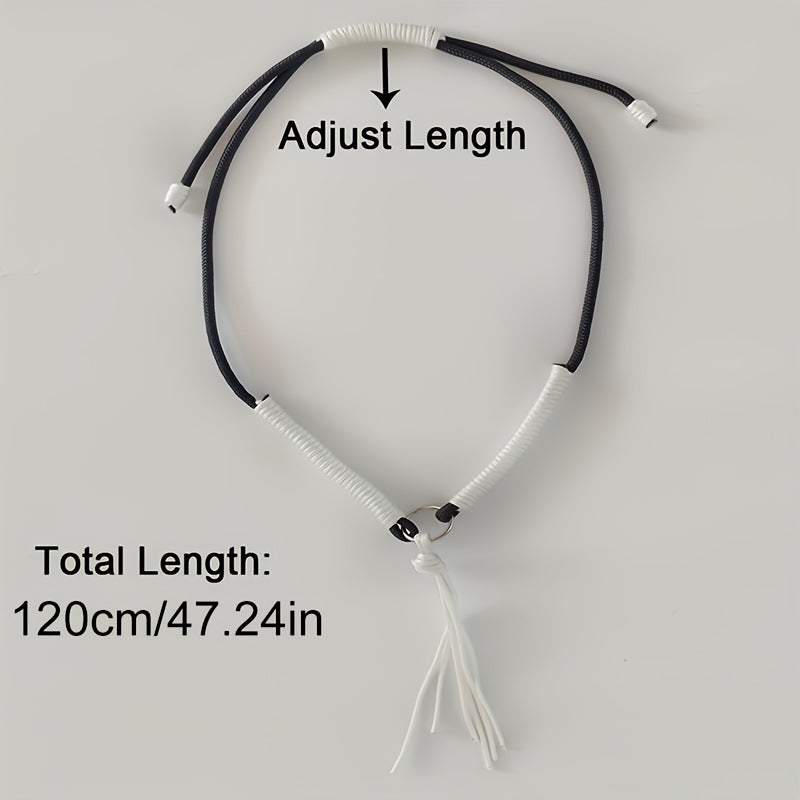 Handwoven Tassel Horse Neck Collar Bridle, And Neck Strap Decorations