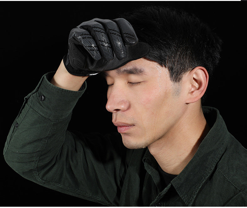 Riding Full Finger Shock Absorbing Gloves