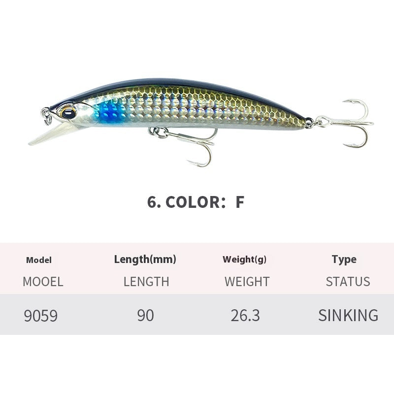Lure Tossing Submerged Sea Fishing Bait