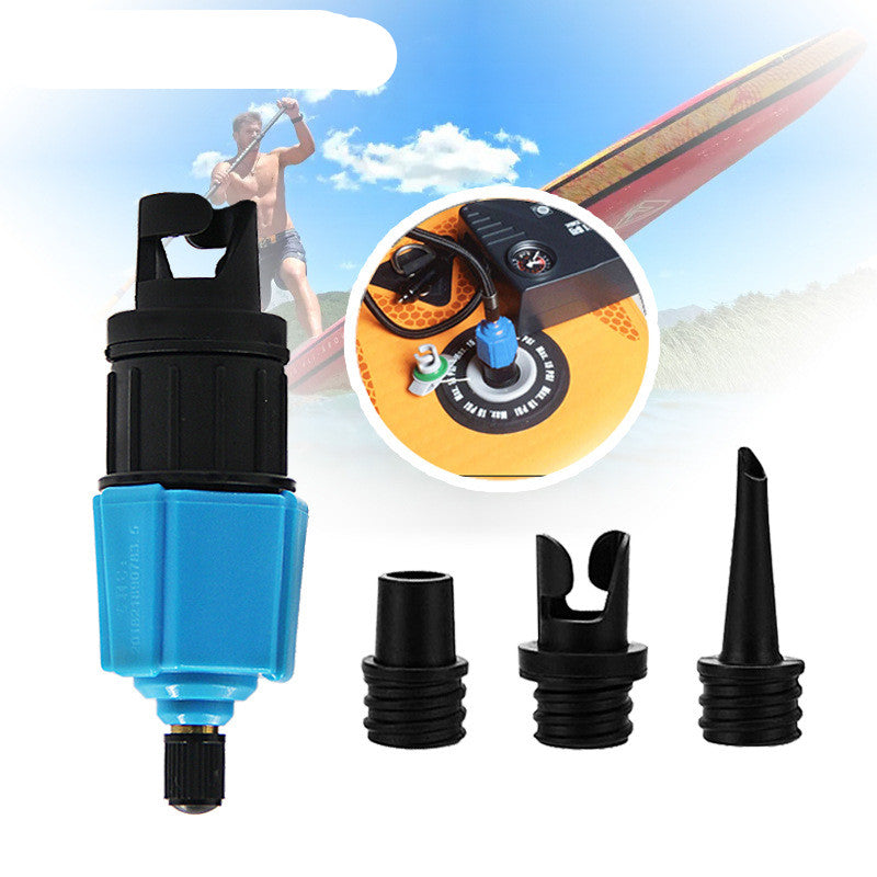 SUP Surfing Paddle Board Air Valve Adapter Multi Joint