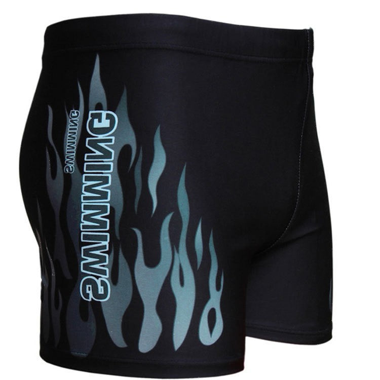 New Style Men's Flame Swimming Trunks