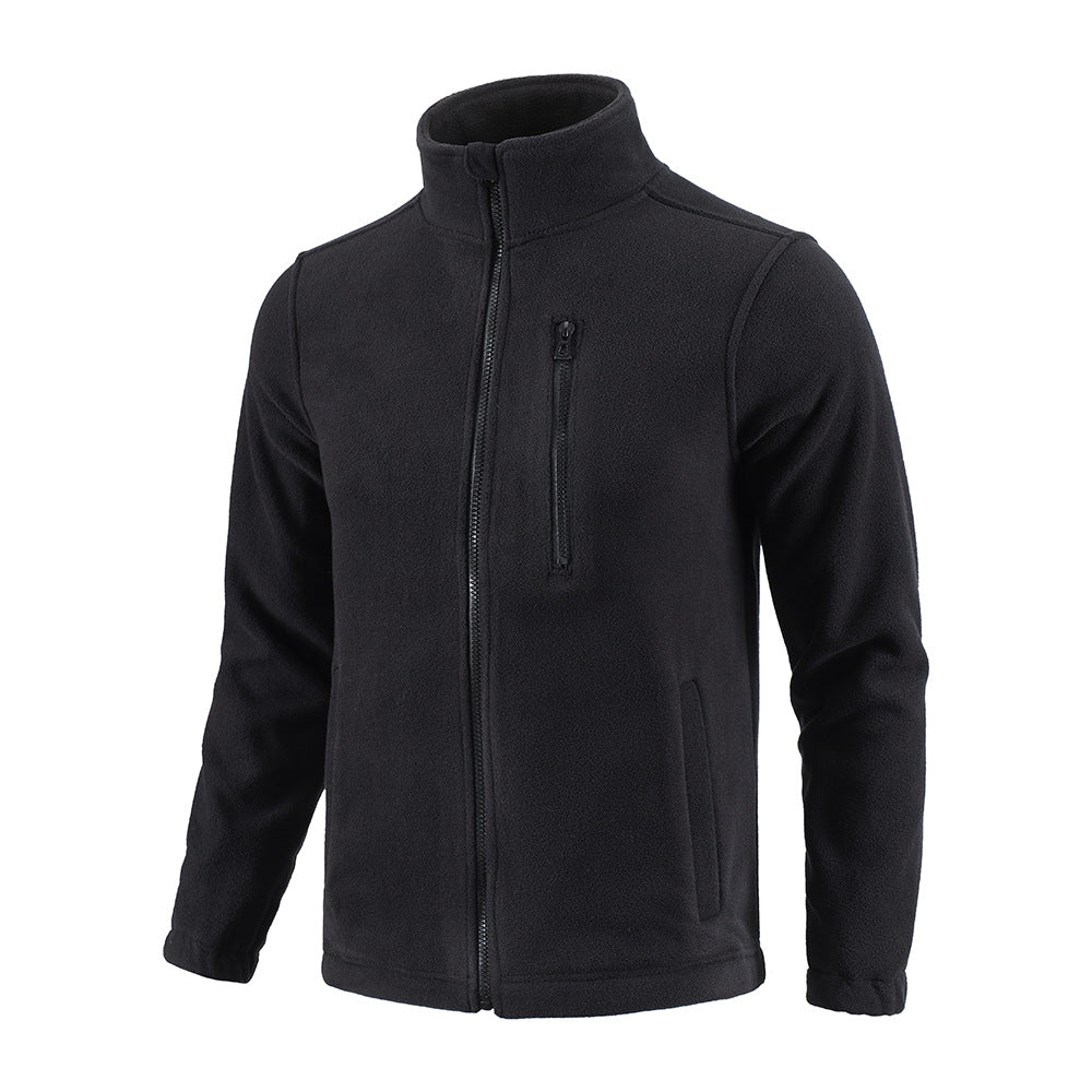 Camouflage Fleece Double-sided Polar Fleece Jacket