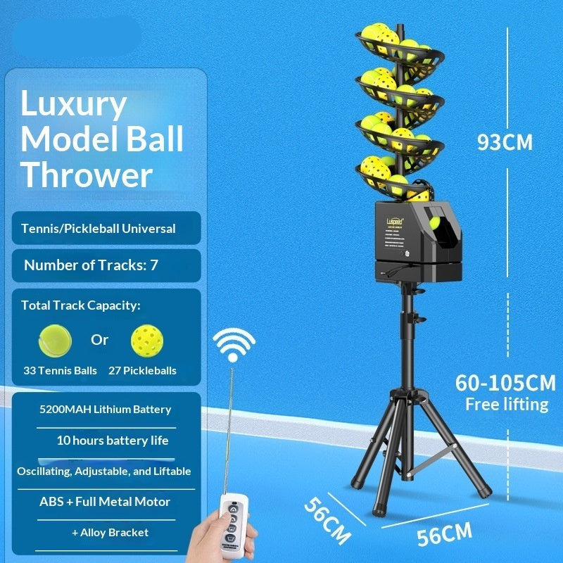 Tennis Pickleball Universal Remote Control Ball Tossing Machine