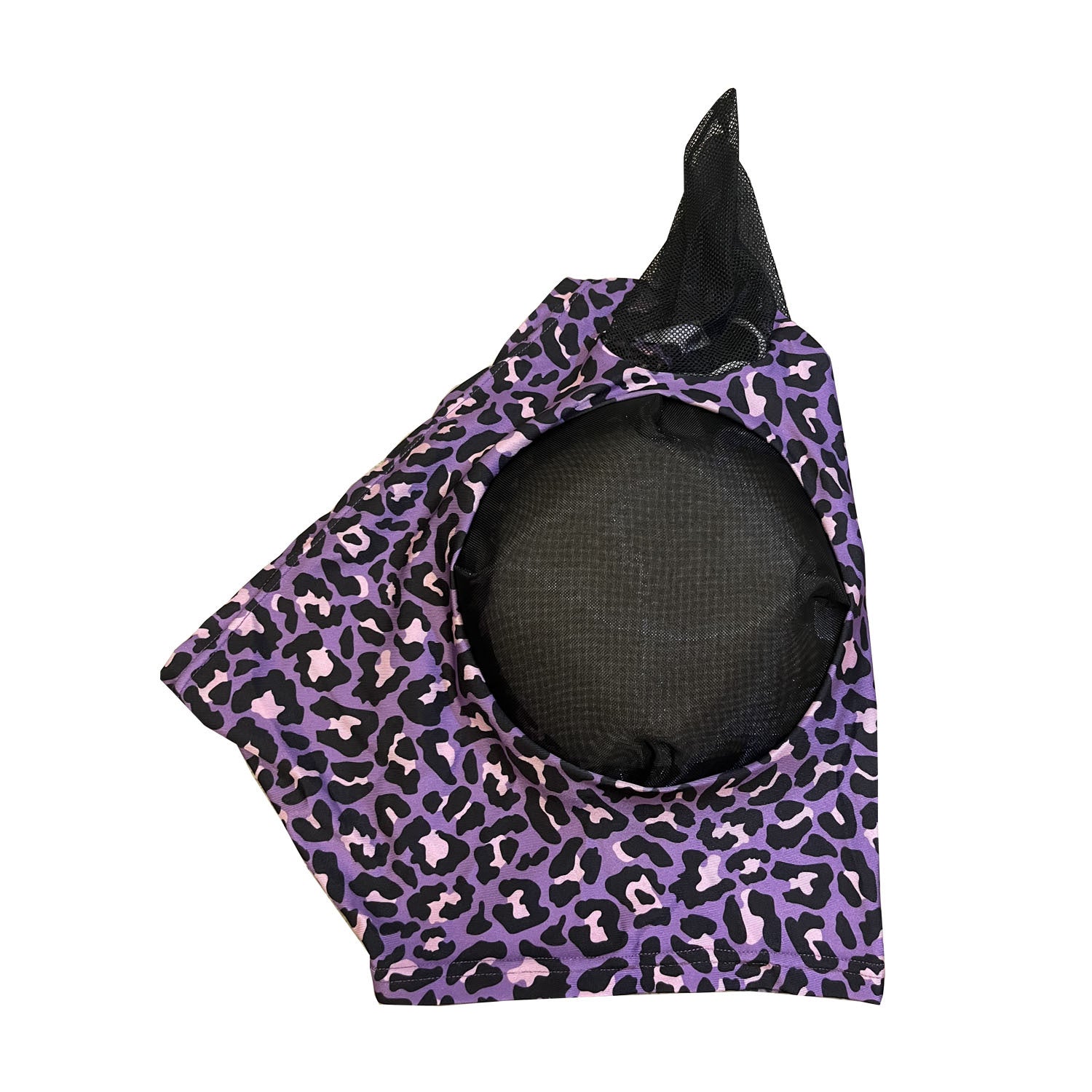Breathable Leopard Print Horse Mask Anti-mosquito