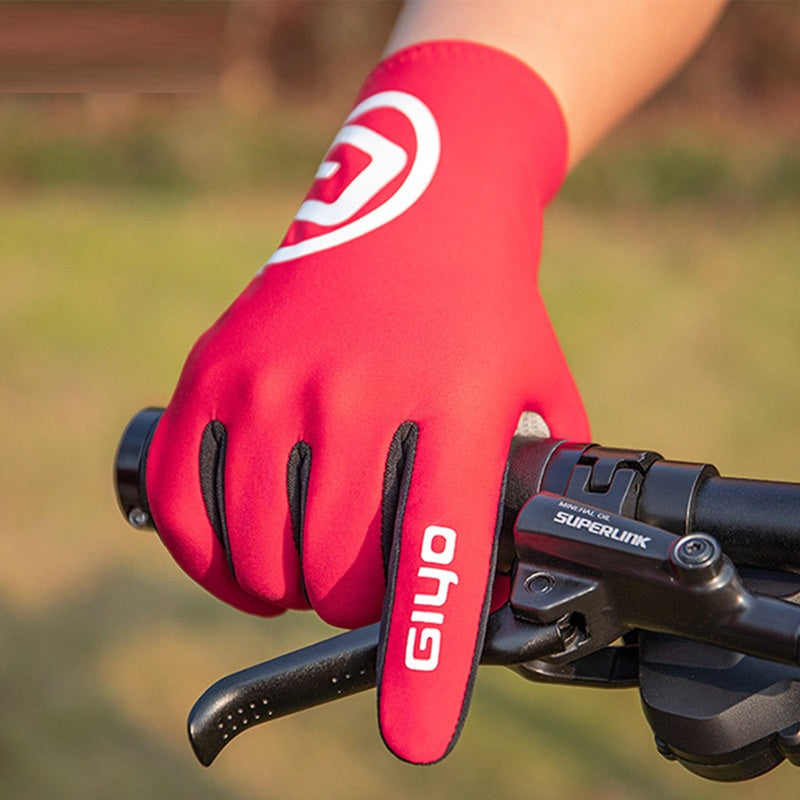 Wind Plus Velvet Long Finger Mountain Gloves