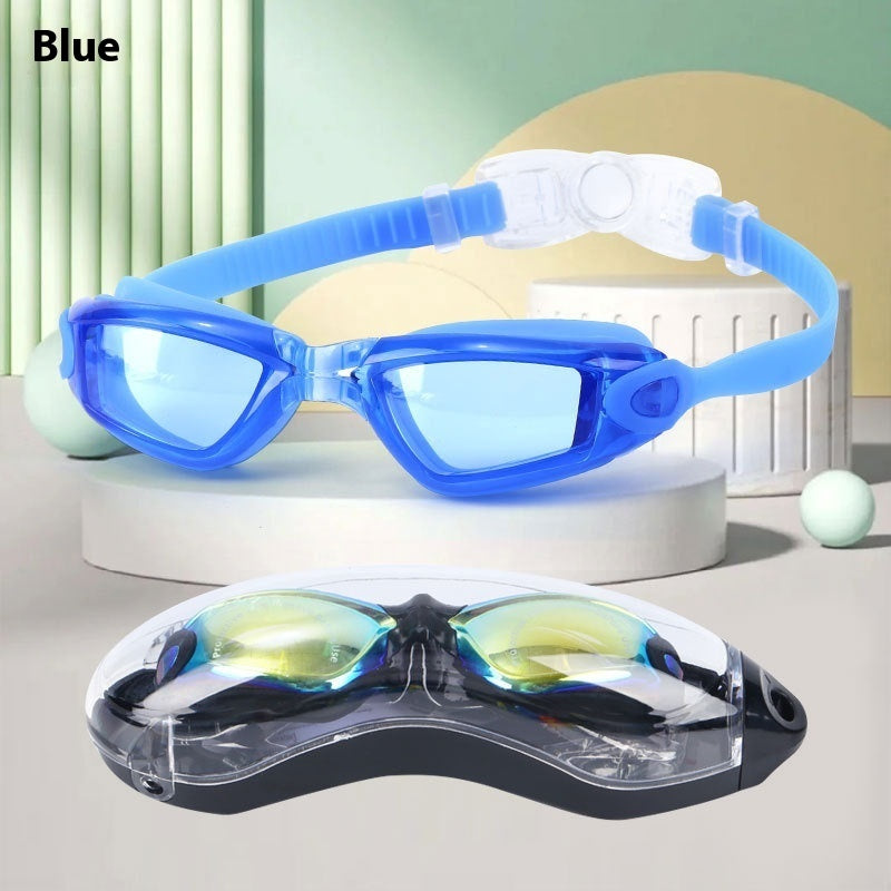 Children's Large Frame Anti-fog Swimming Goggles