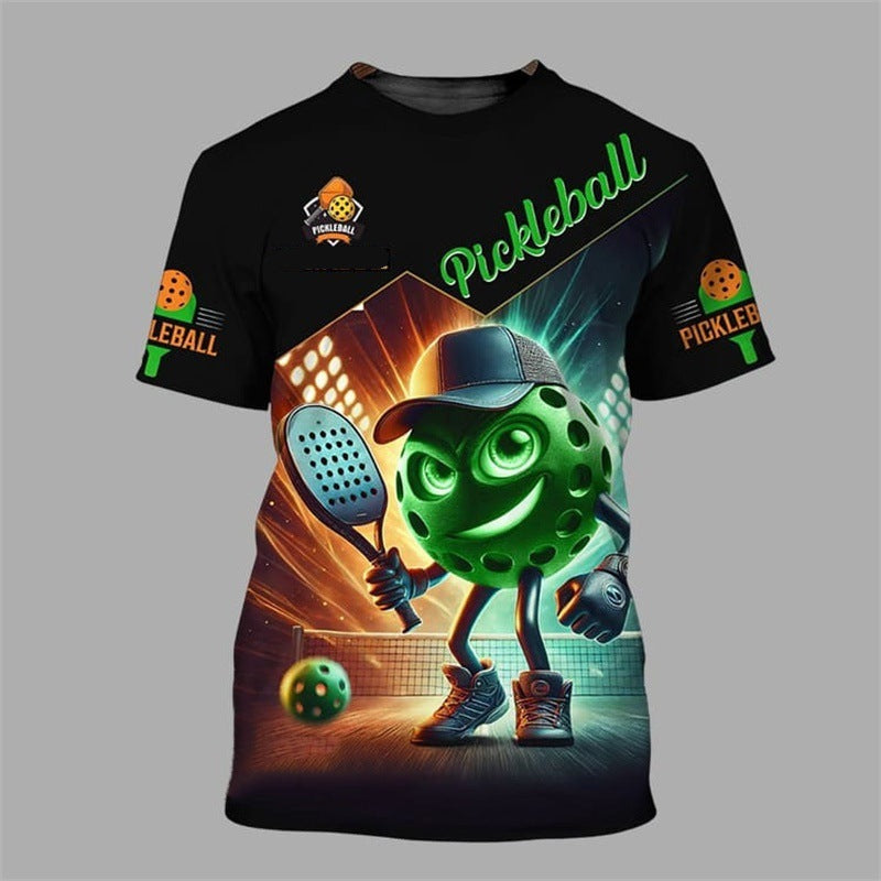 Mens Fashionable Pickleball T-Shirt