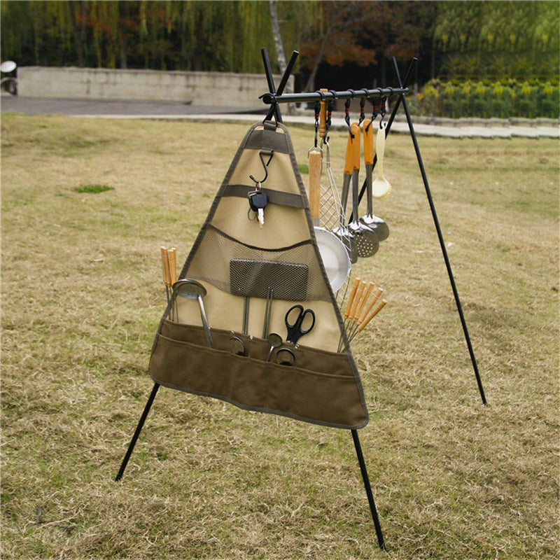 Outdoor Camping Cookware Foldable Tableware Bag