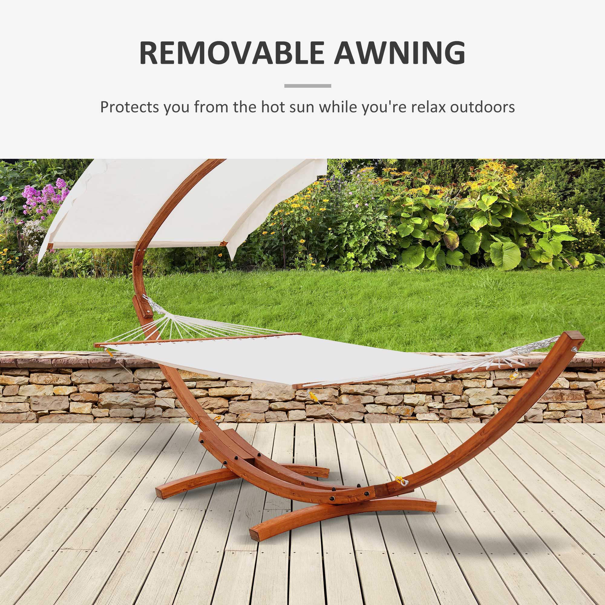 Outdoor Hammock with Stand & Accessories